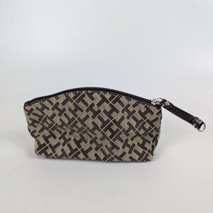 Tommy Hilfiger TH Monogram Zippered Makeup Bag